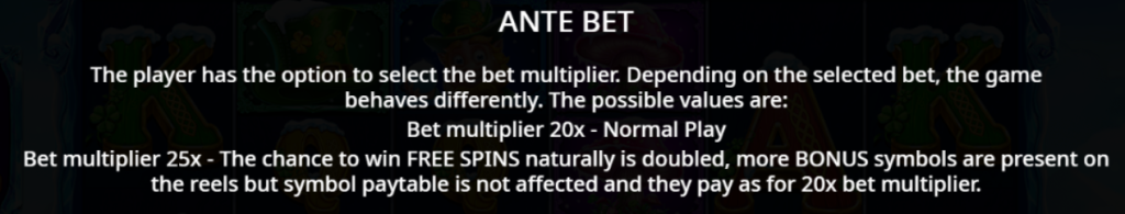 Ante Bet