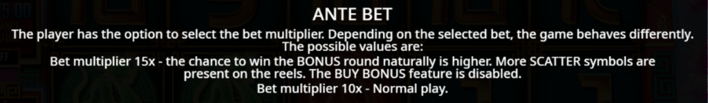 Ante Bet