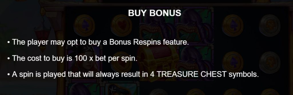 Buy Bonus Feature