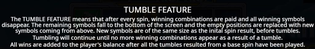 Tumble Feature