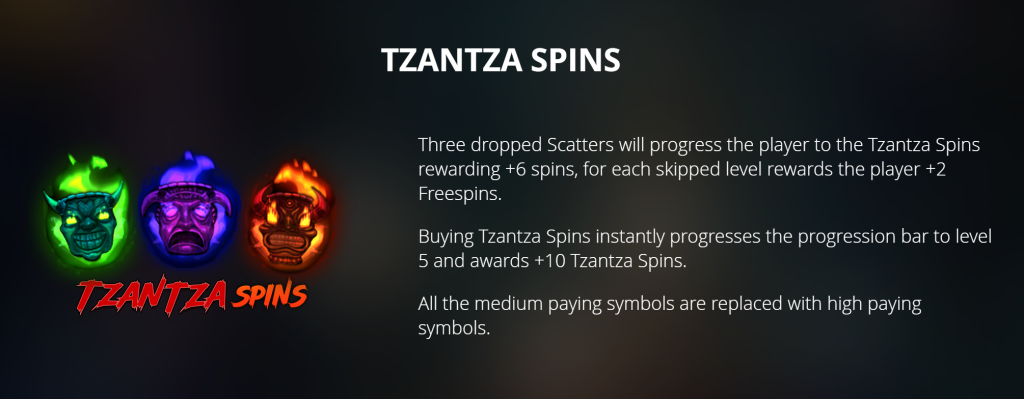 Tzantza Spins