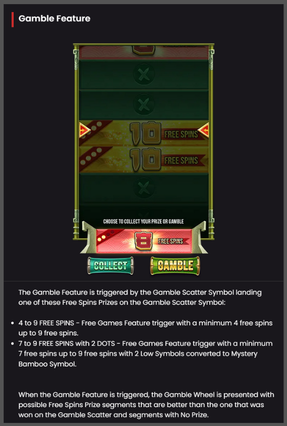 Gamble Feature