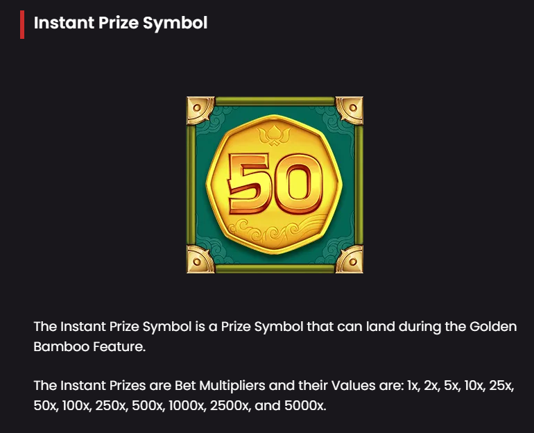 Instant Prize Symbol