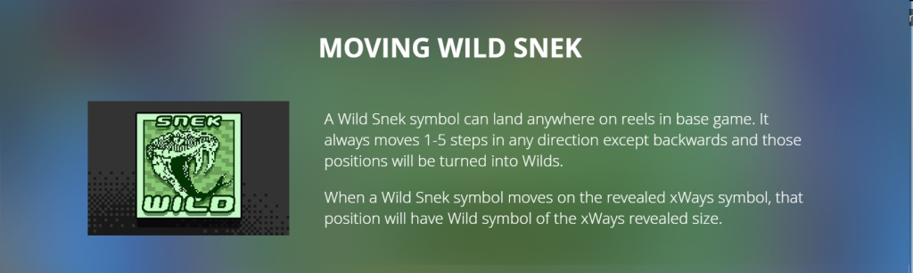 Moving Wild Snek