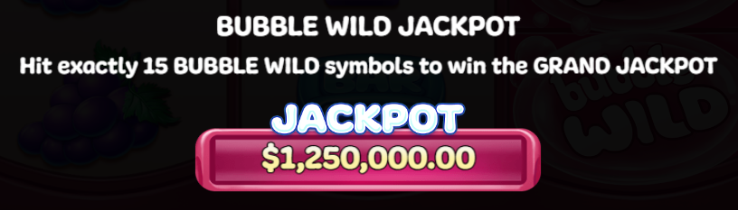 Bubble Wild Jackpot