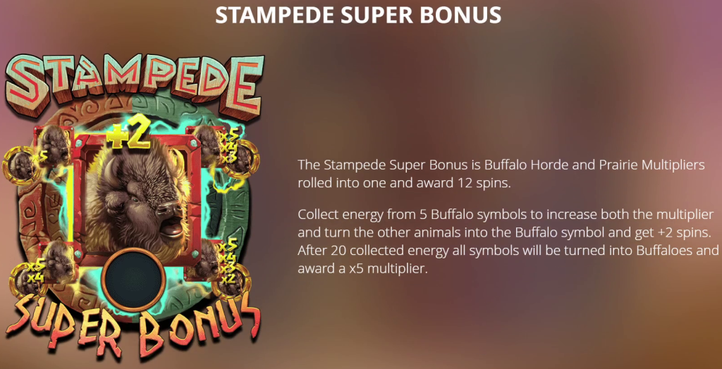 Stampede Super Bonus