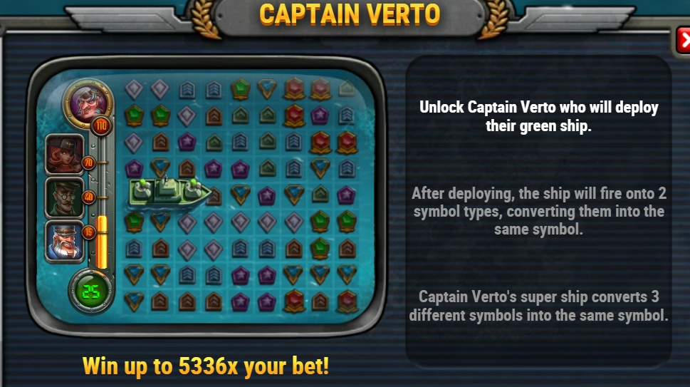 Captain Verto Feature