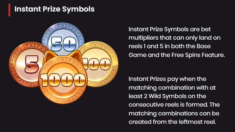 Instant Prize Symbols