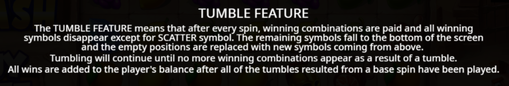 Tumble Feature