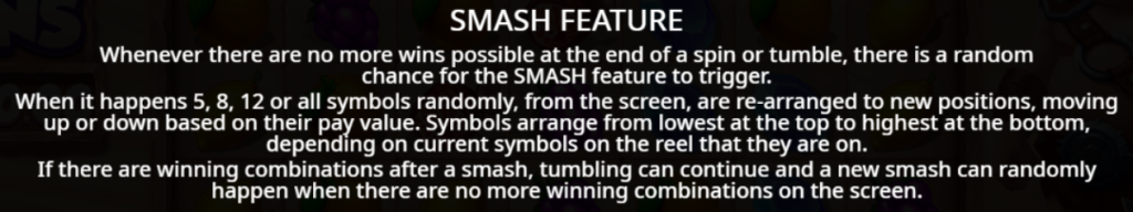 Smash Feature