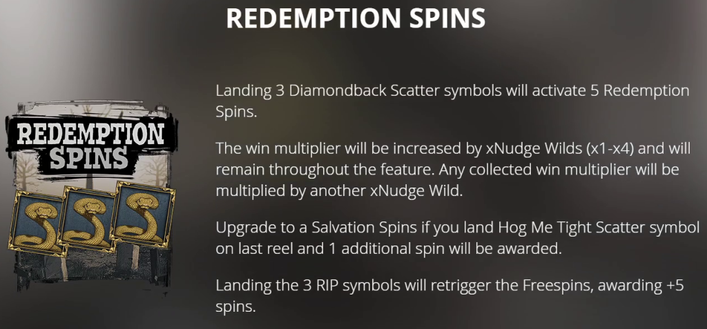 Redemption Spins