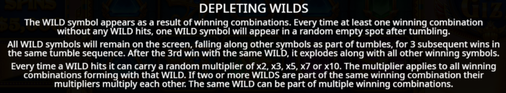 Depleting Wilds