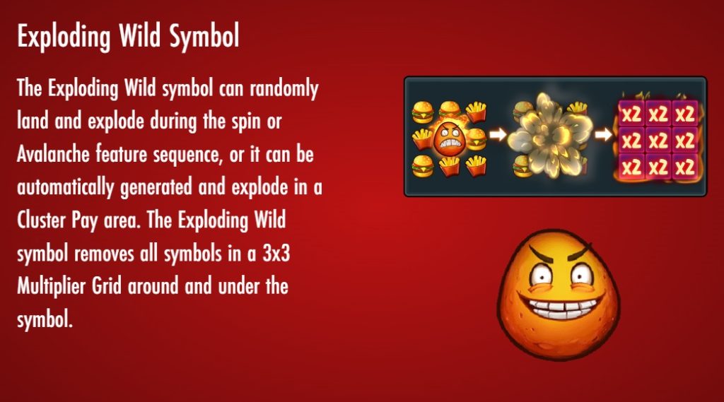 Exploding Wild Symbol