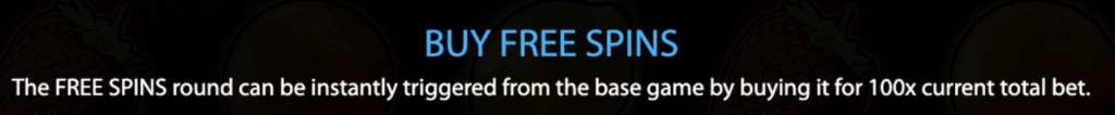 Buy Free Spins