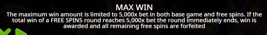 Max Win Feature