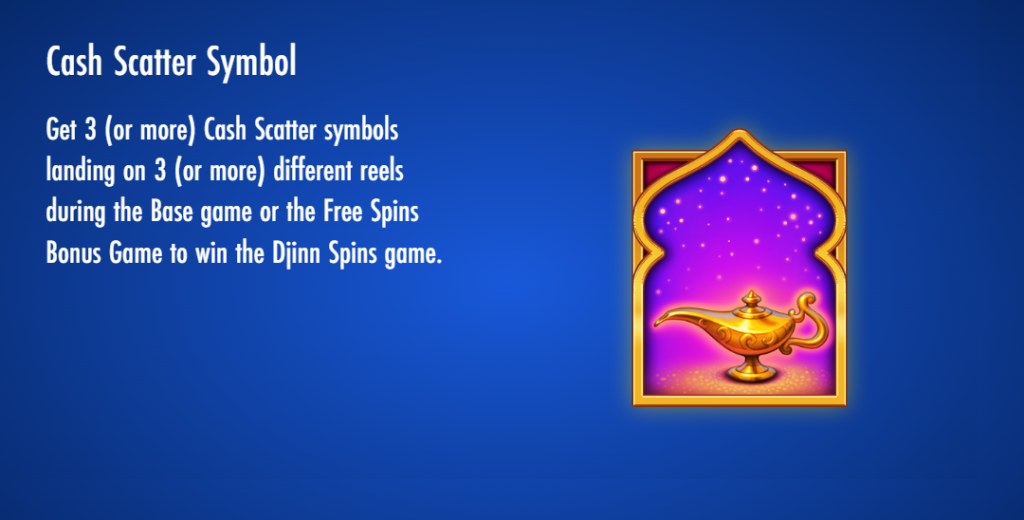 Cash Scatter Symbol