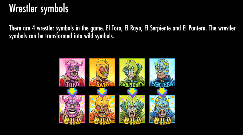 Wrestler Symbols