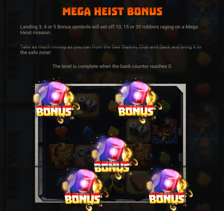 Mega Heist Bonus