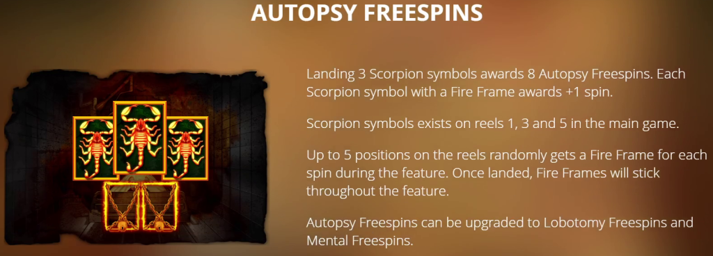Autopsy Freespins