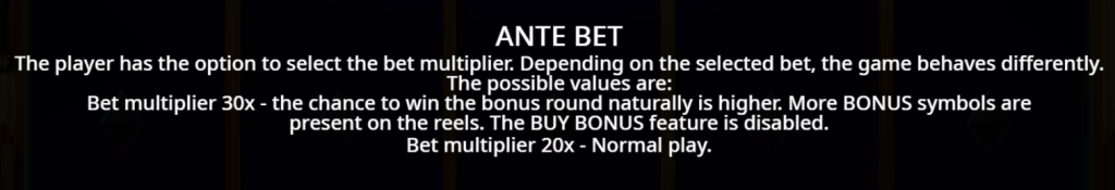 Ante Bet