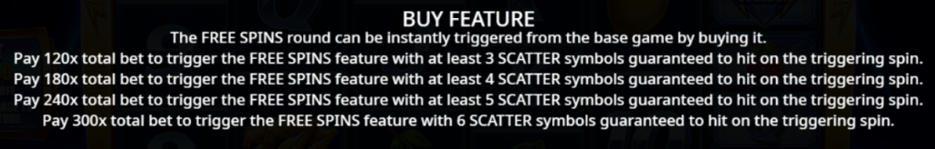 Buy Feature