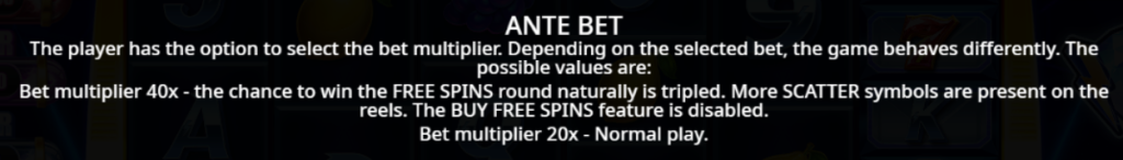 Ante Bet