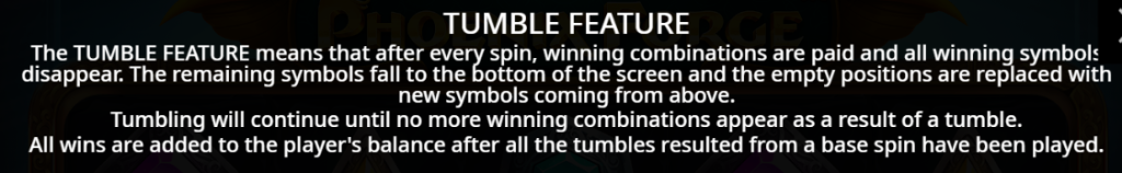 Tumble Feature