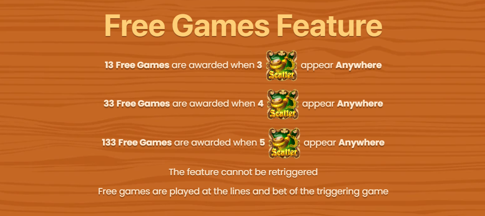 Free Games Feature