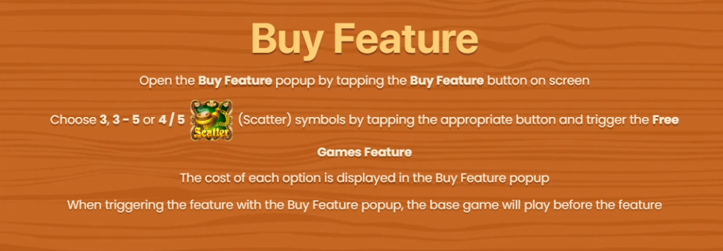 Buy Feature