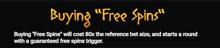 Buying Free Spins