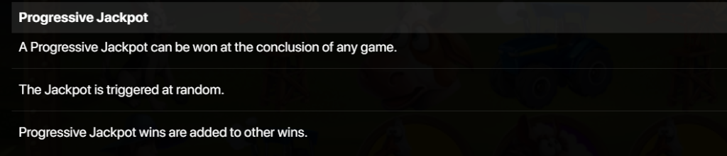 Progressive Jackpot