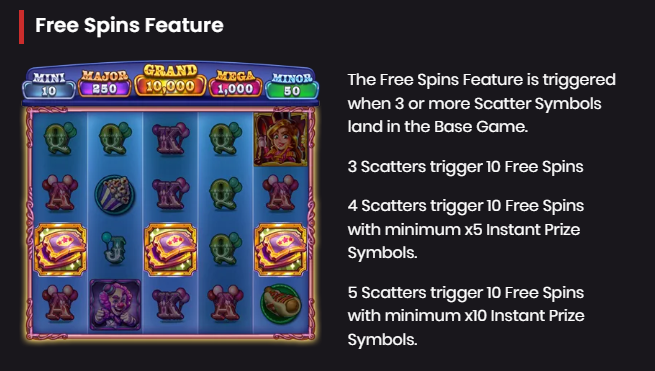 Free Spins Feature