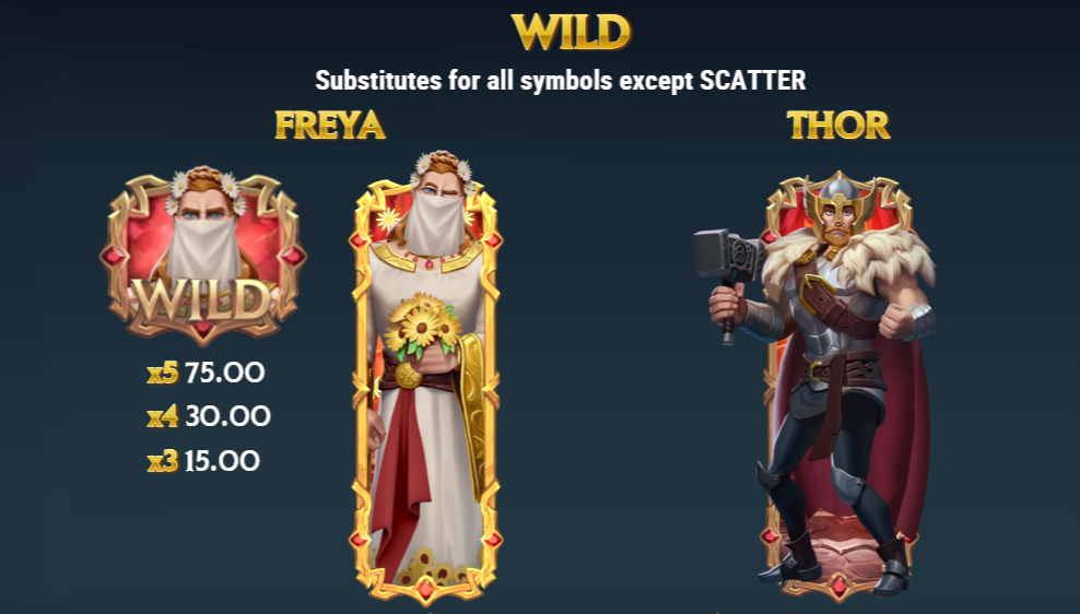 Wild Symbol – Freya