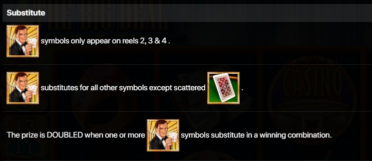 Substitute Feature