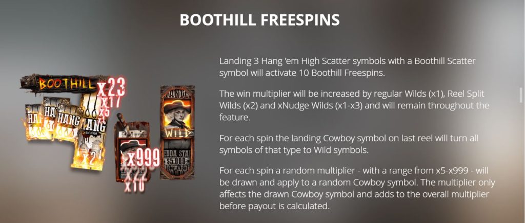Boothill Freespins