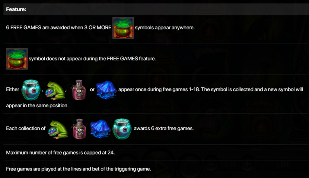 Free Games Feature