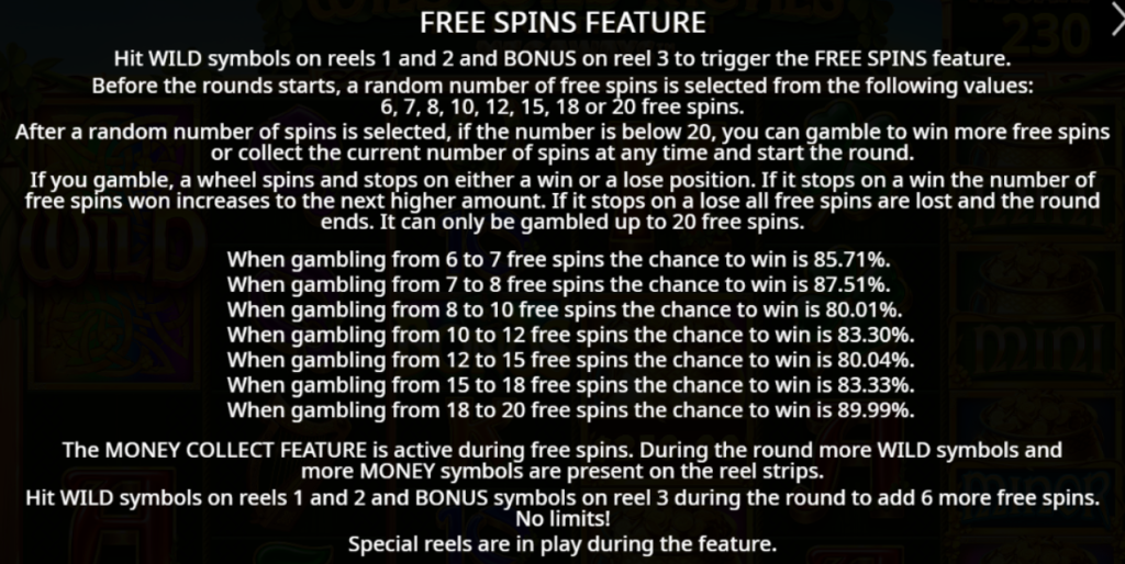 Free Spins Feature