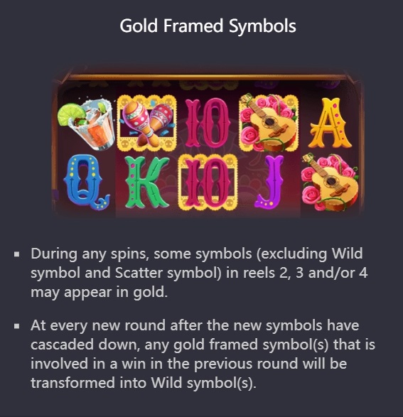 Gold Framed Symbols