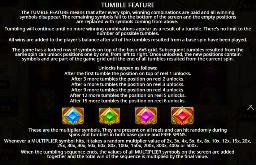 Tumble Feature