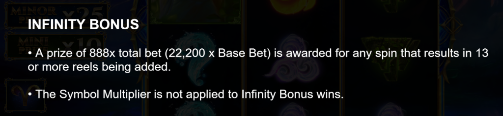 Infinity Bonus