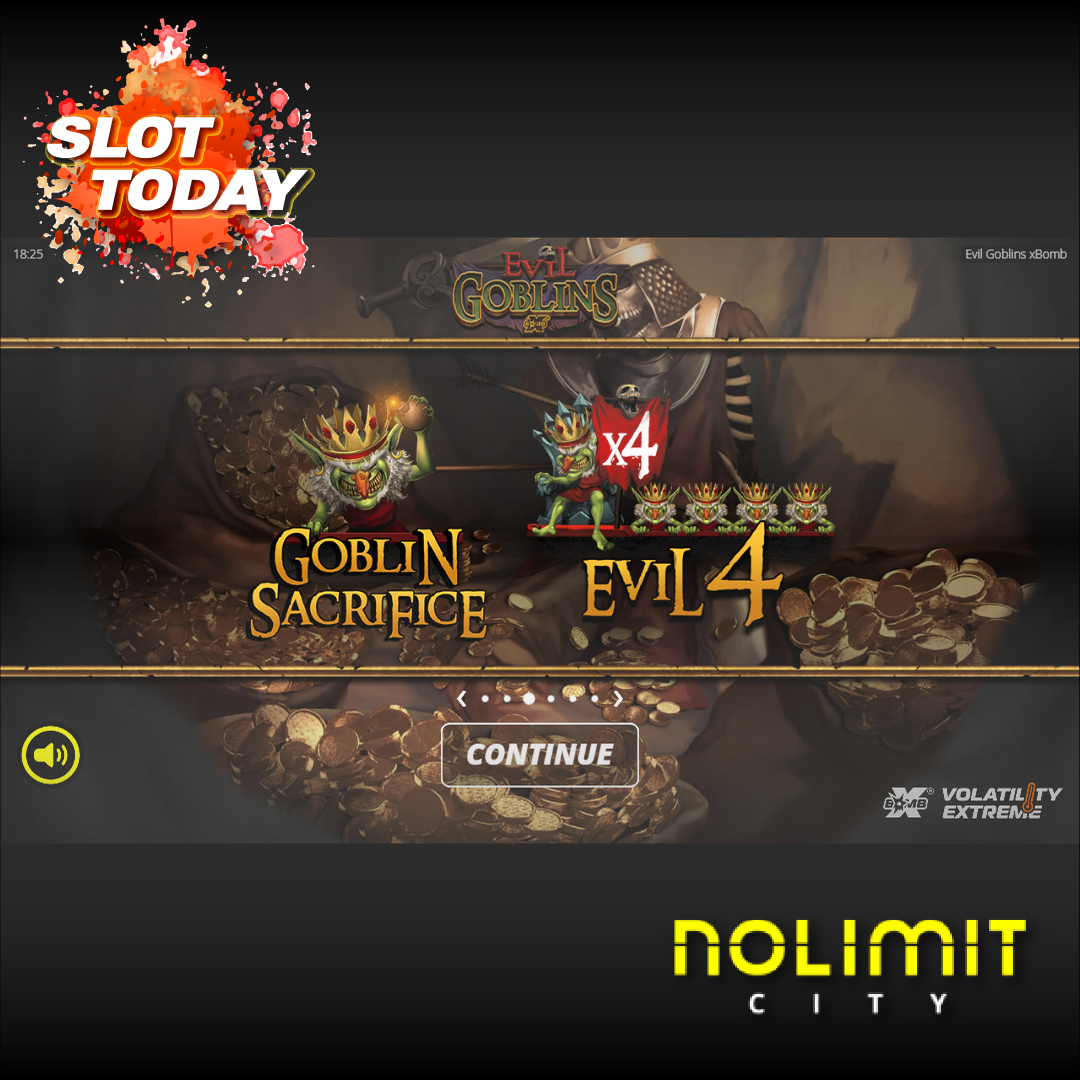 노리밋시티 [Nolimit City] – 에빌 고블린엑스밤(Evil Goblins XBomb) 무료 슬롯게임