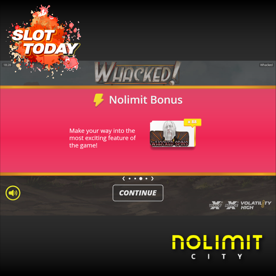 노리밋시티 [Nolimit City] – 웩트(Whacked) 무료 슬롯게임