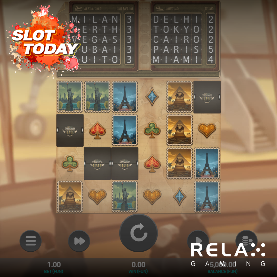 릴렉스게이밍 [Relax Gaming] – 프리퀀트 플라이어(Frequent Flyer) 무료 슬롯게임