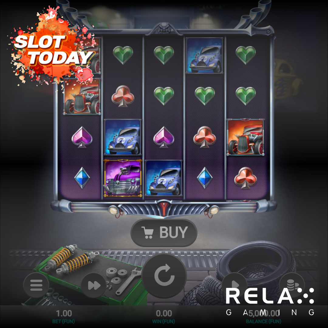 릴렉스 [Relax Gaming] – 핫 로드 레이서(Hot Rod Racers) 무료 슬롯게임