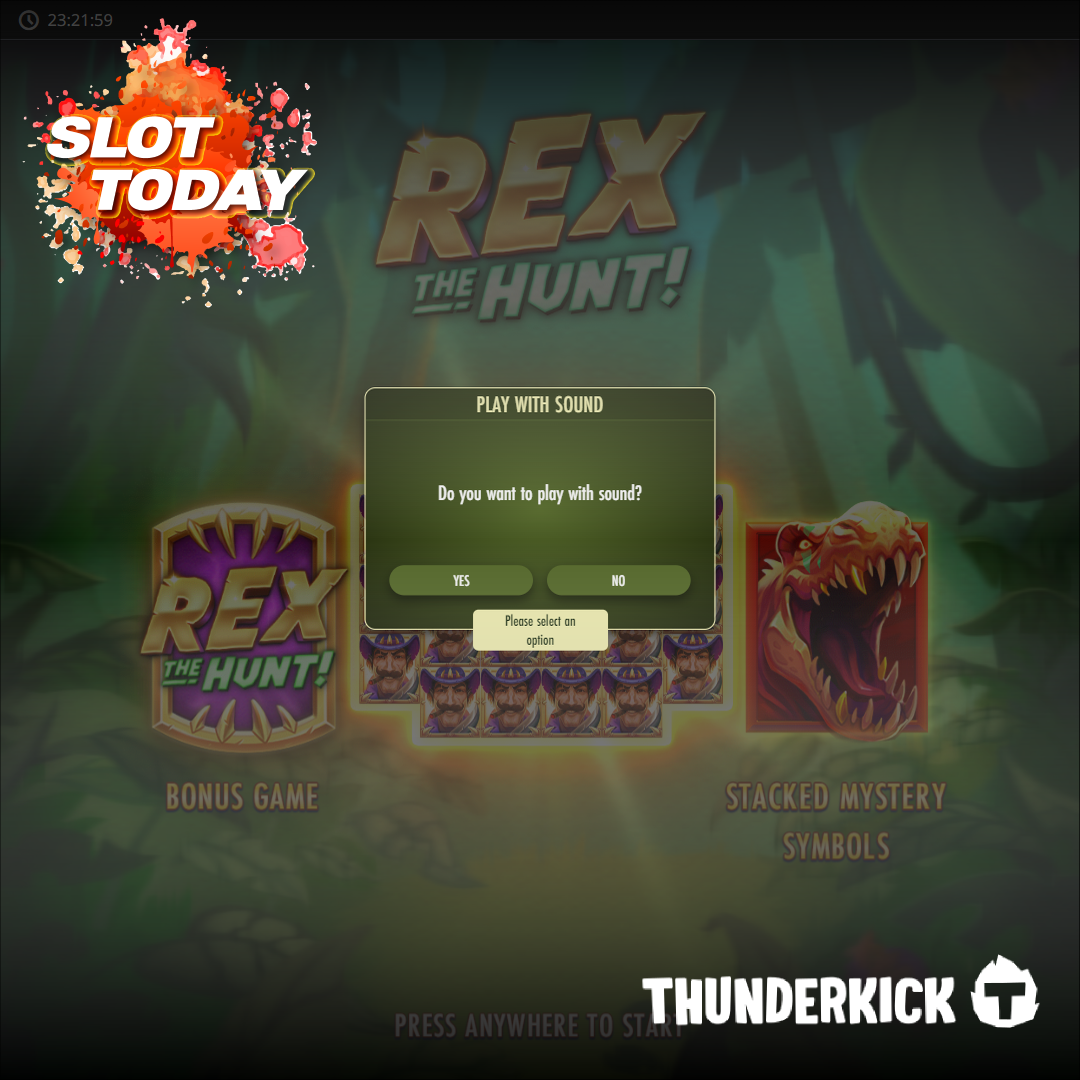 썬더킥 [Thunderkick] – 렉스 더 헌트(Rex the Hunt!) 무료 슬롯게임
