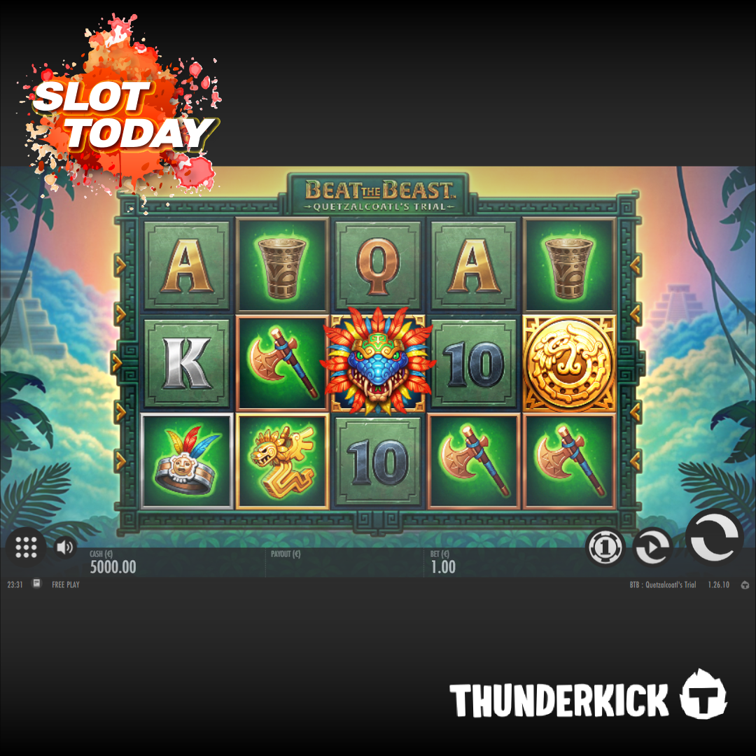 썬더킥 [Thunderkick] – 비트 더 비스트 퀘찰코틀의 트리얼(Beat the Beast: Quetzalcoatl’s Trial) 무료 슬롯게임