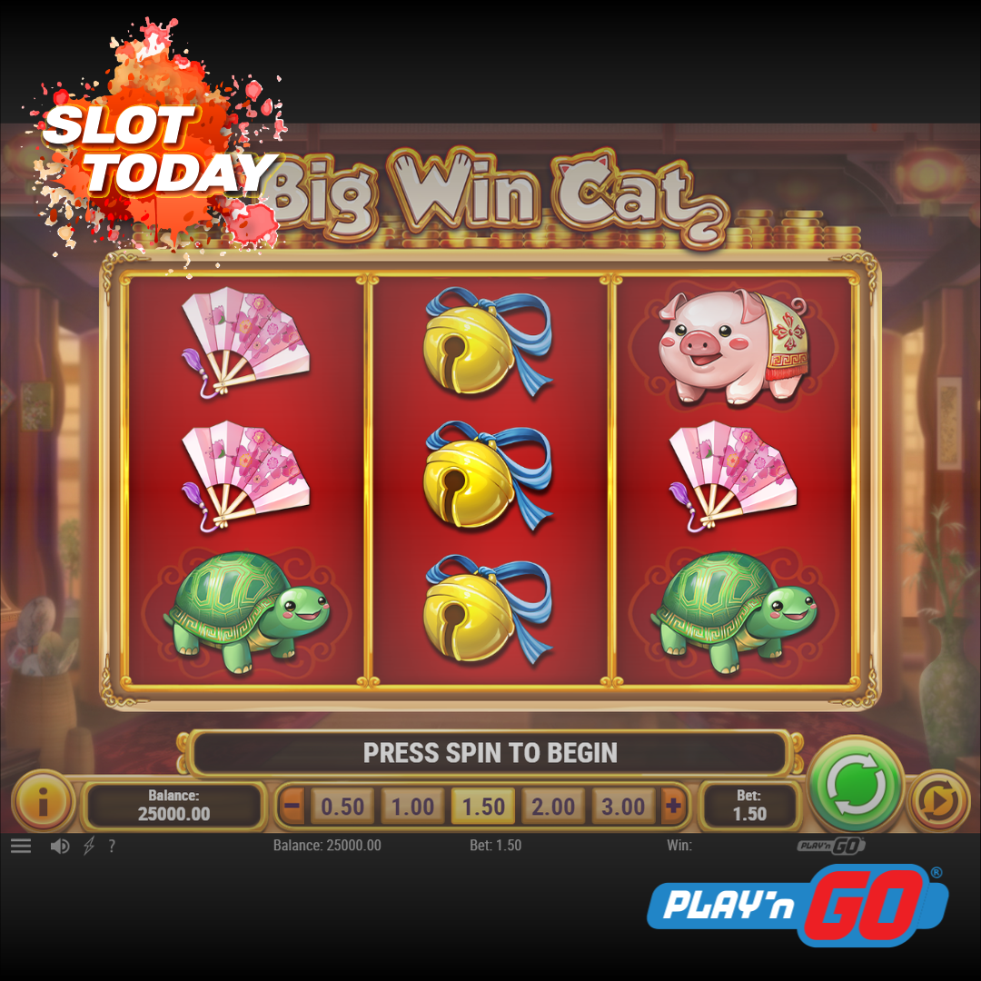 플레이엔고 [Play’n Go] – 빅 윈 캣(Big Win Cat) 무료 슬롯게임