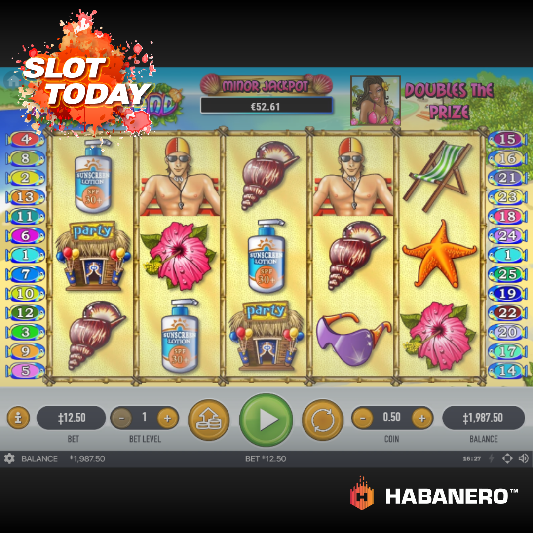 하바네로 [Habanero] – 비키니 아일랜드(Bikini Island) 무료 슬롯게임