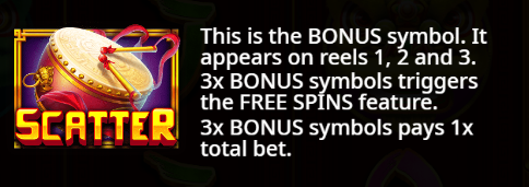 Scatter Symbol (Bonus Symbol)