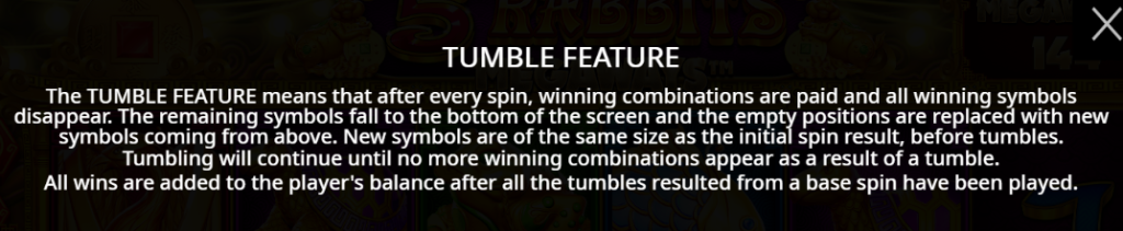 Tumble Feature